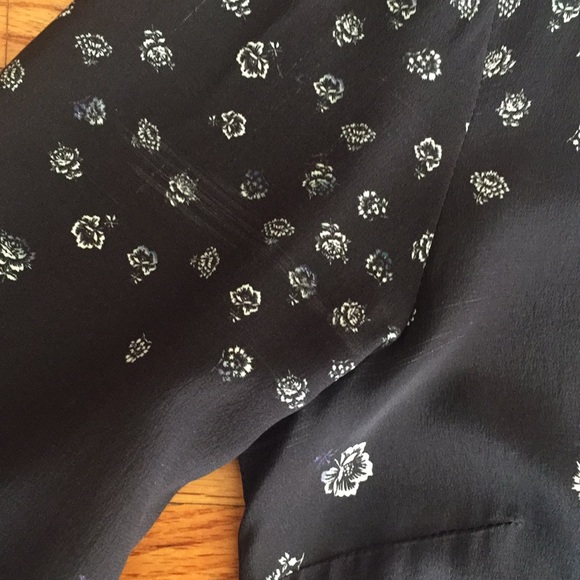 Silk Floral Mini Dress - Picture 5 of 7